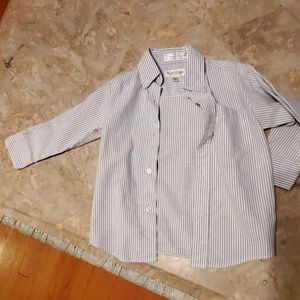 Striped button up